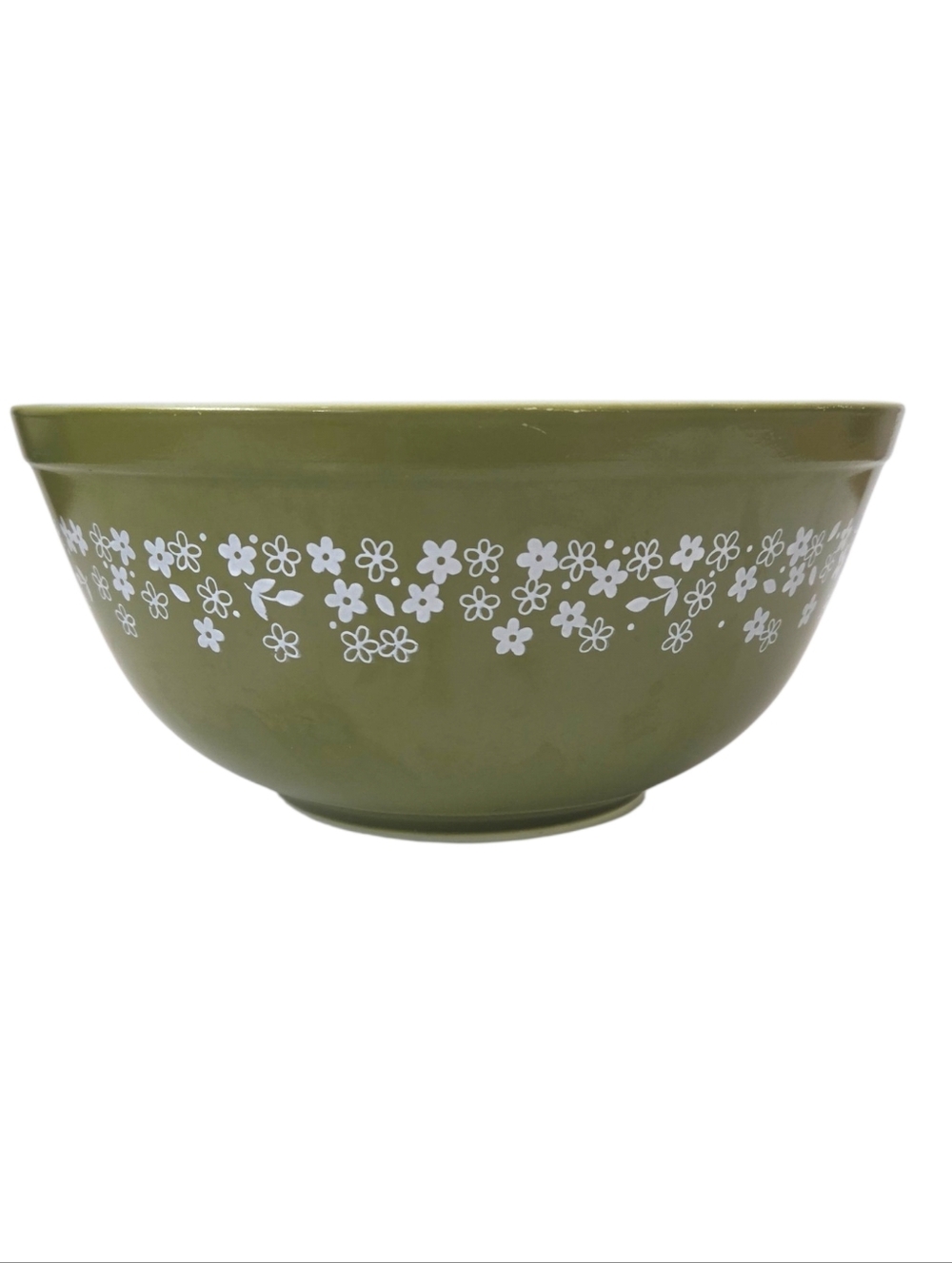 Pyrex Crazy Daisy Spring Blossom Green Floral Mixing Bowl 2.5L 403